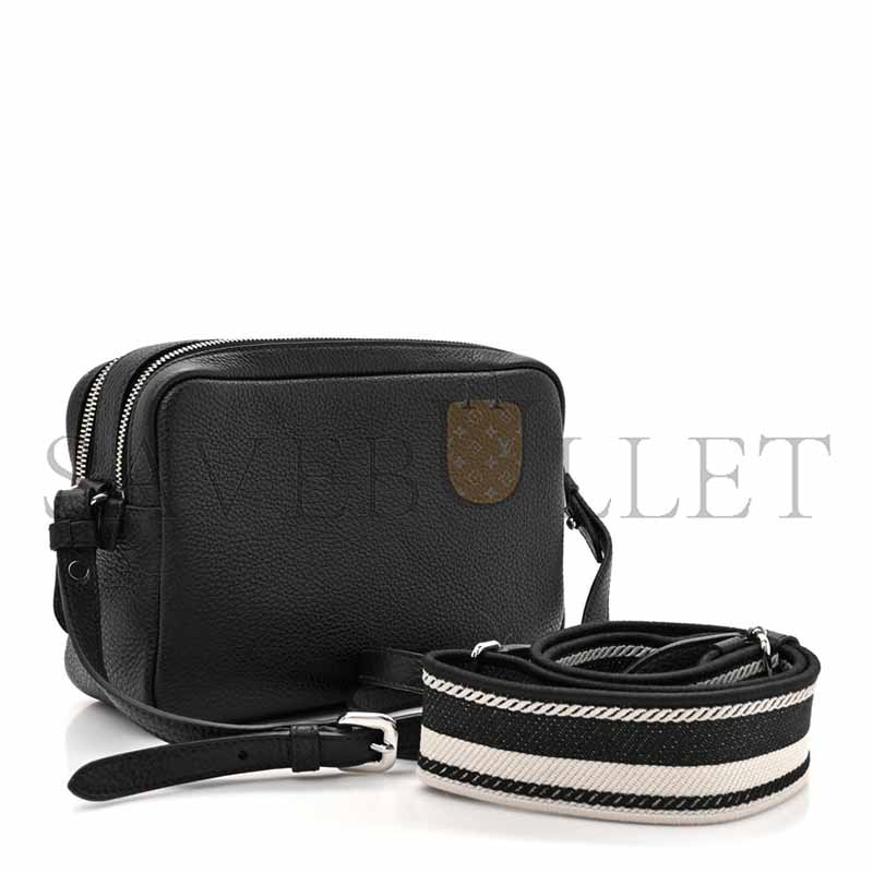 PRADA LEATHER CAMERA BAG SHOULDER BAG 1BH192 (19*12*6cm)